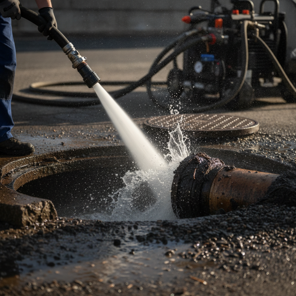 hydro jetting sewer